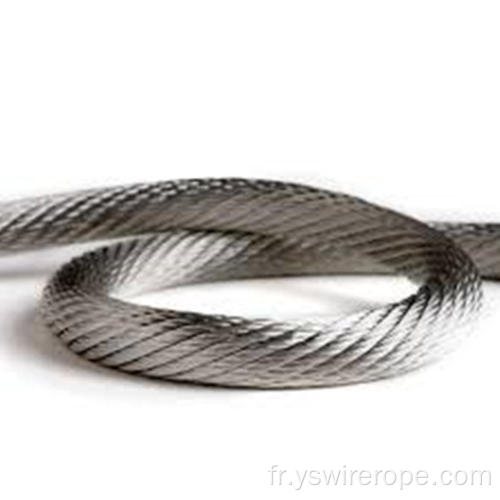 304 ROPE DE VIEUX en acier inoxydable 7x19 8,0 mm